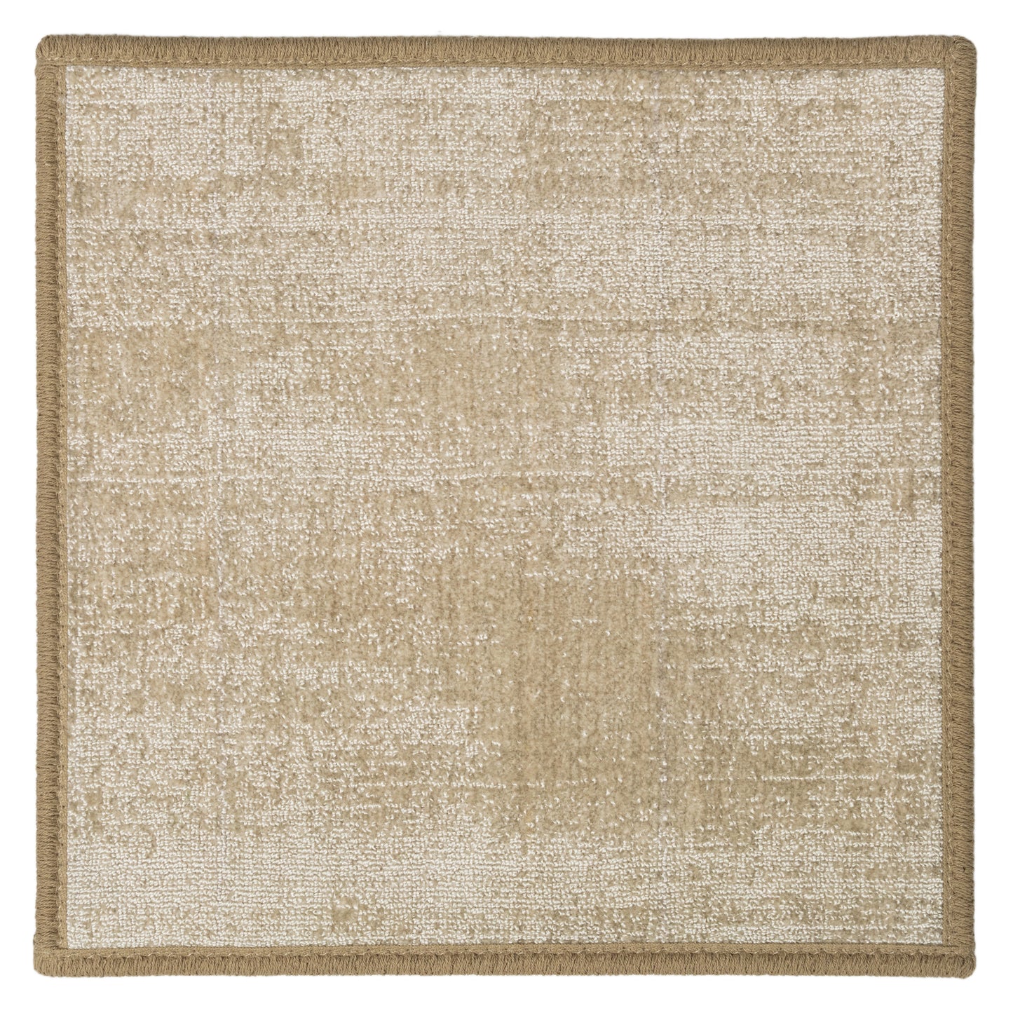 Tyson hand-loomed performance carpet, subtle texture bedroom rug, living room rug, or office rug. Contemporary beige nylon rug