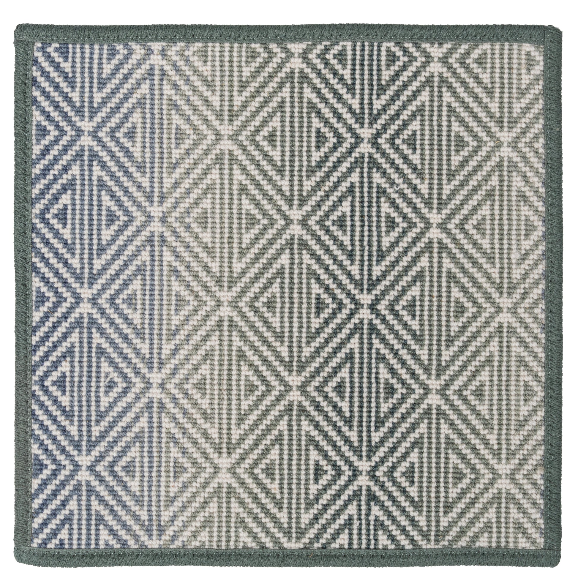 Korey Adriatic Blue Geometric Rug