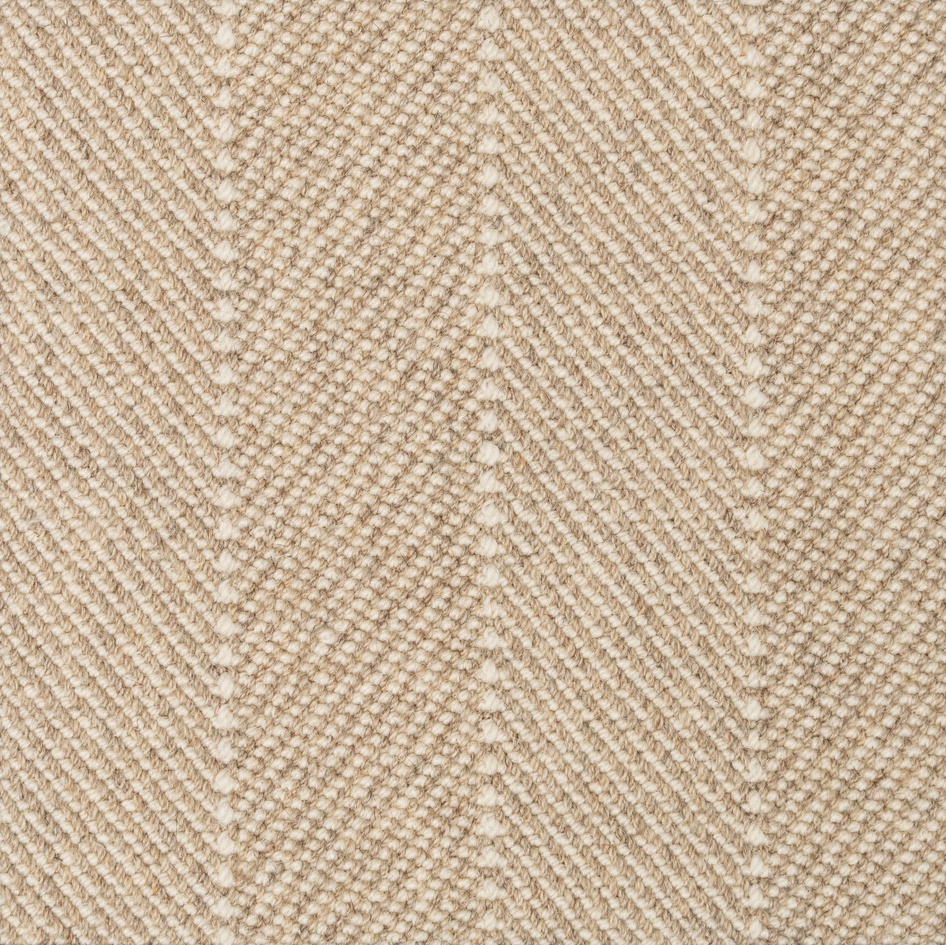 A wilton wool carpet with a gorgeous chevron pattern perfect for a living room rug, bedroom rug, office rug, or as a runner