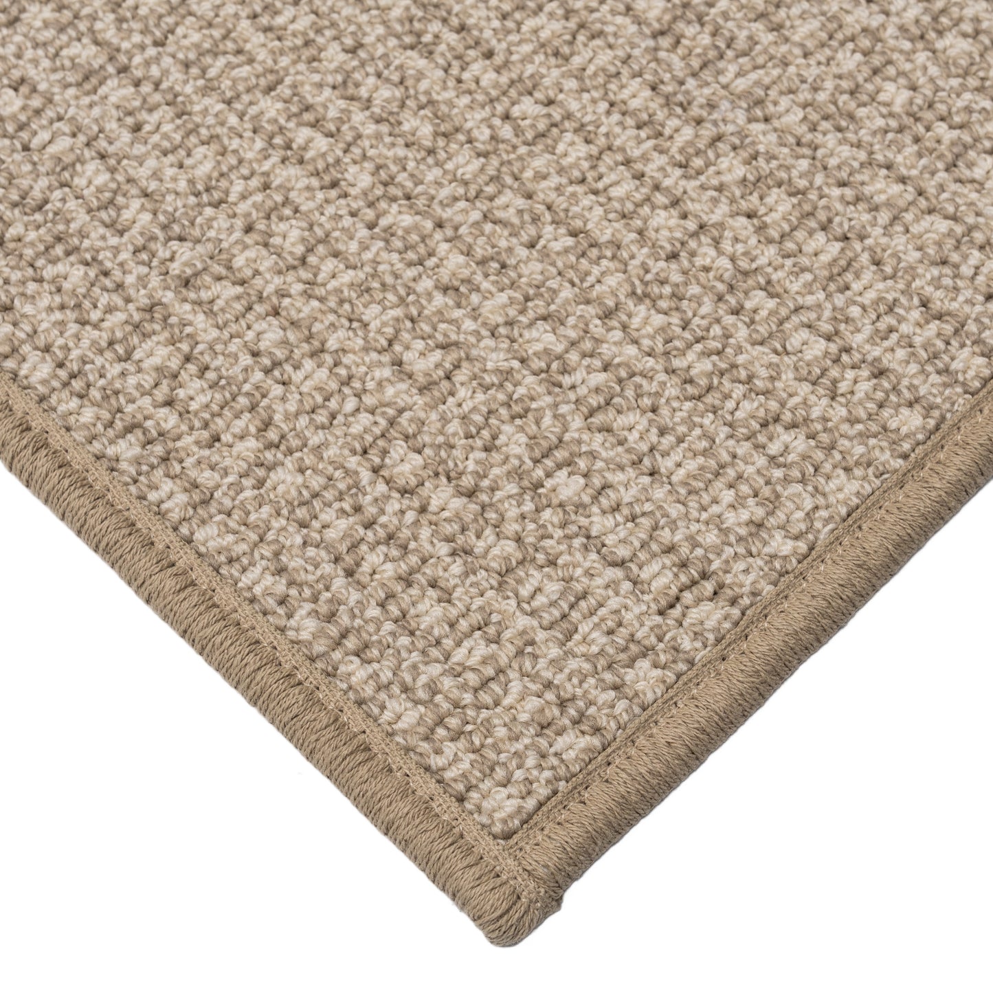 Regalia tufted nylon rug. Neutral tones, subtle pattern rug. Pet friendly rug