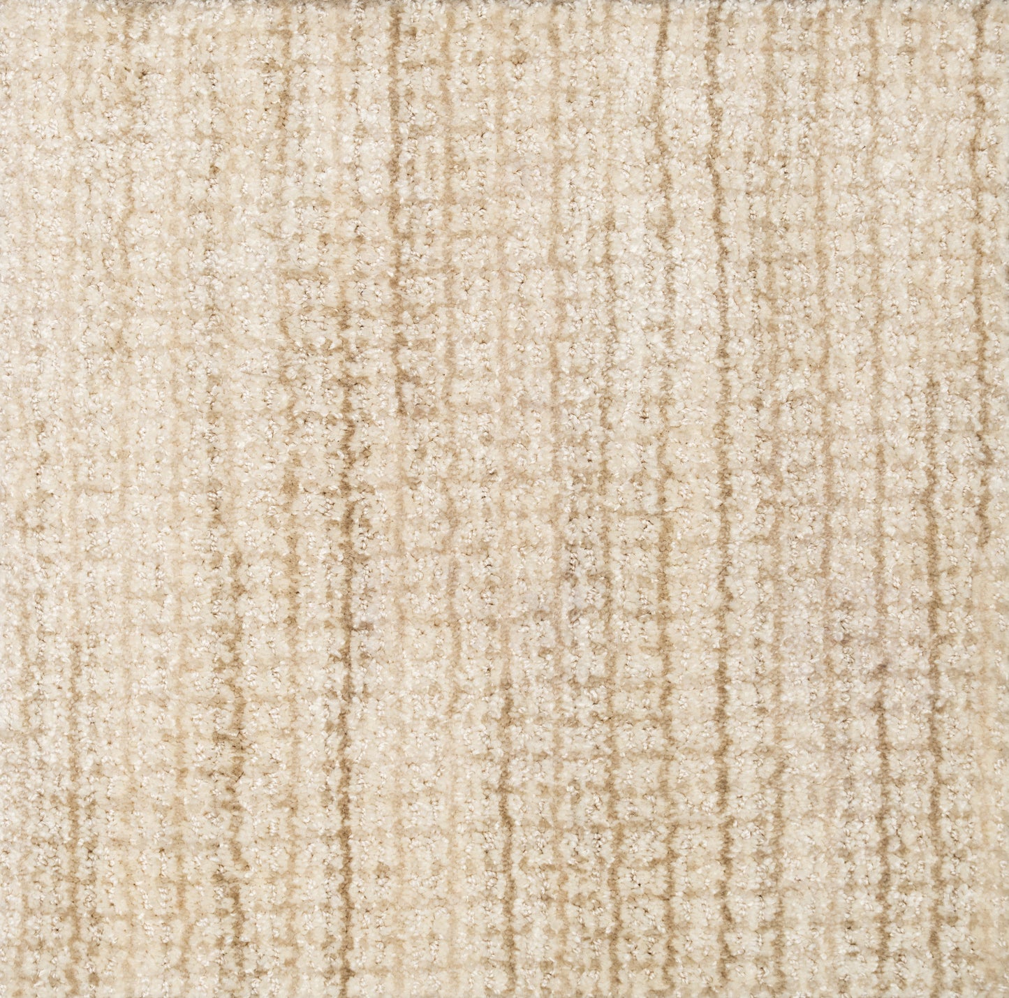 Alabaster beige polyester rug. Contemporary beige textured rug