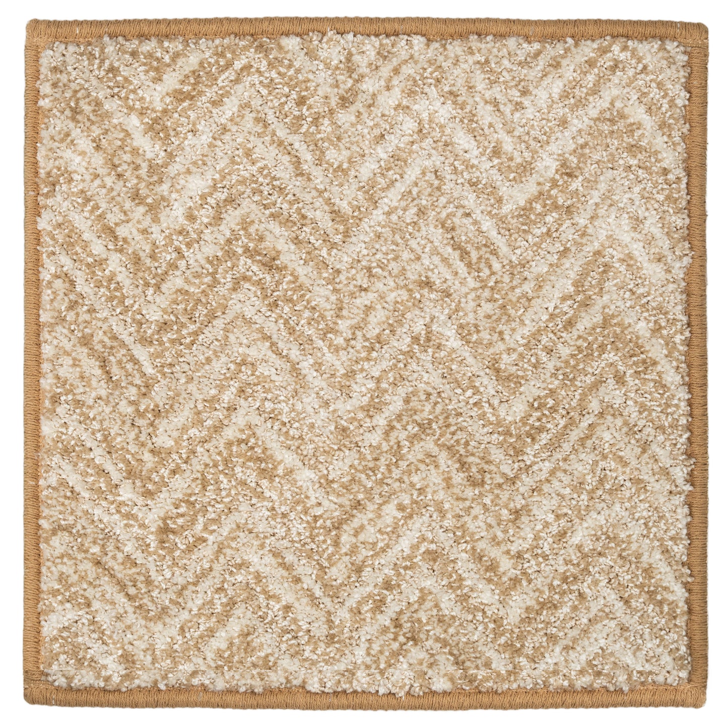 Morgan Oyster Chevron Pattern Area Rug Pet friendly rug, Fade resistant, Stain resistant rug. Beige living room rug, bedroom rug, playroom rug, office rug