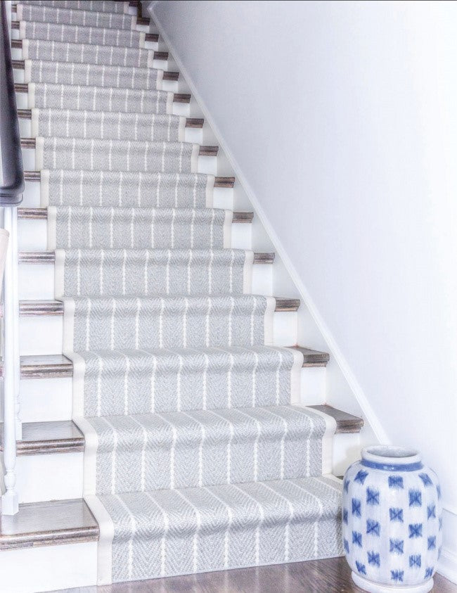 Cindy Dove stair runner rug from Home Carpet One, Chicago