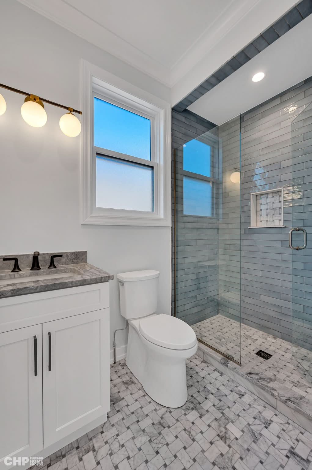 Carrara White Marble Chevron Tile Bathroom. Shower Tile. Luxury Bathroom Wall and Floor Tile