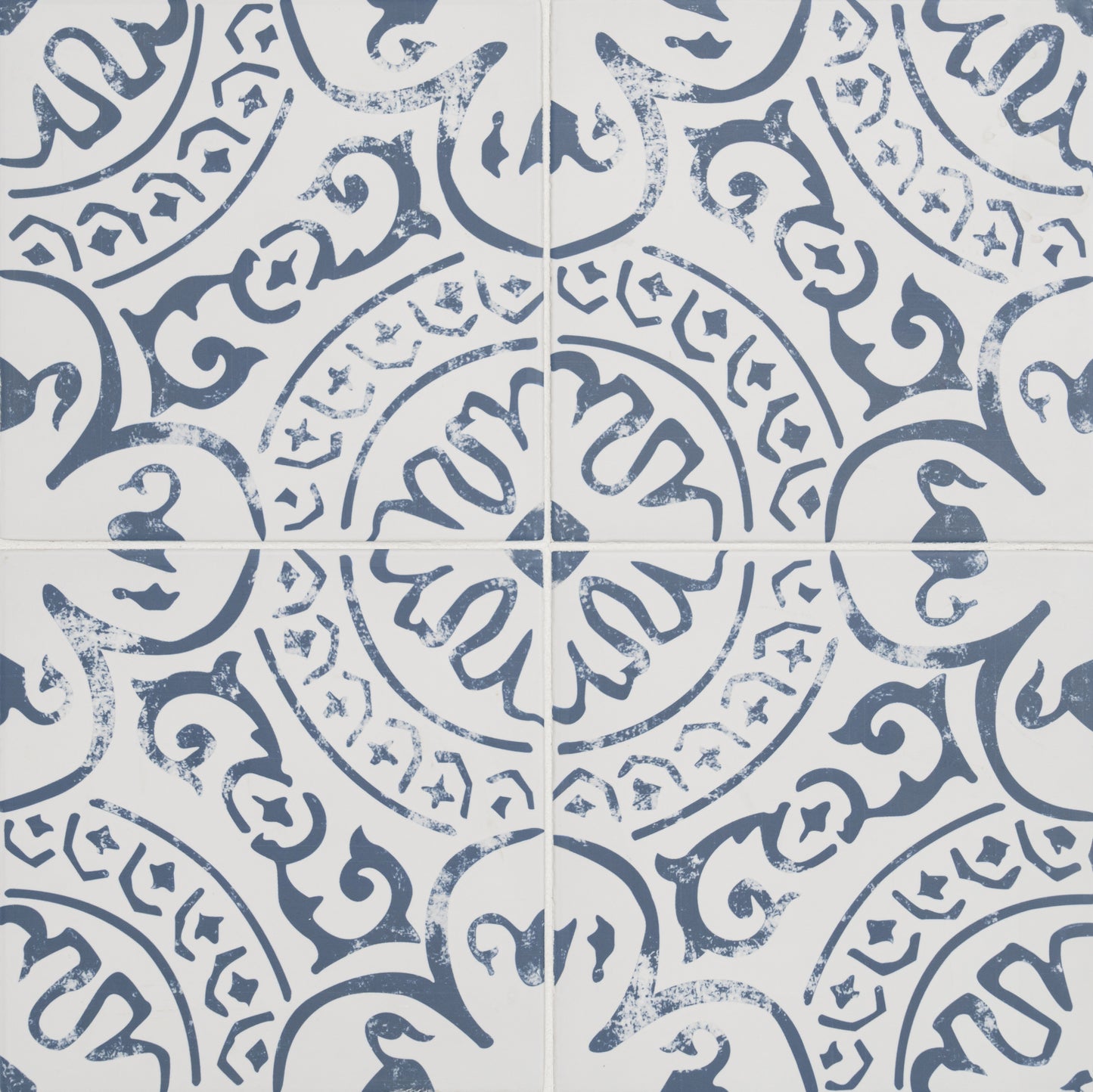Kenzi Indigo Matte luxury vinyl tile 8x8
