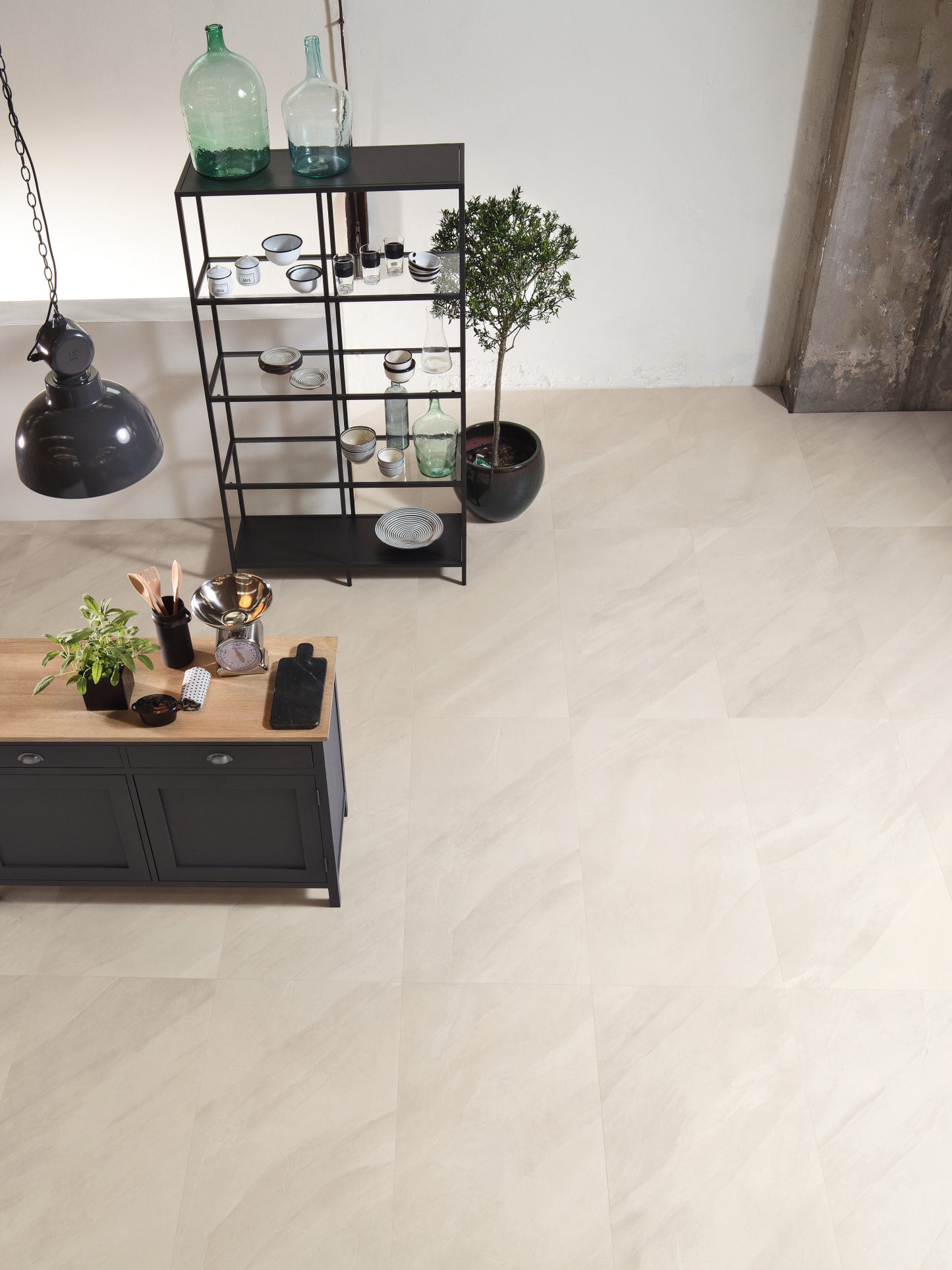 The best luxury vinyl tile from Home Carpet One, Chicago: Parallel White 15x30