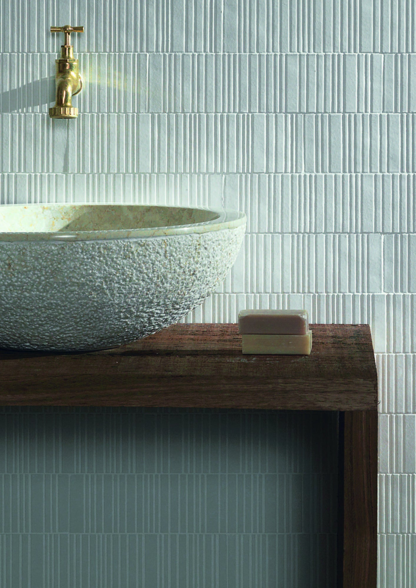 Riga Small Cloud bathroom tile 3x12 from Home Carpet One Chicago