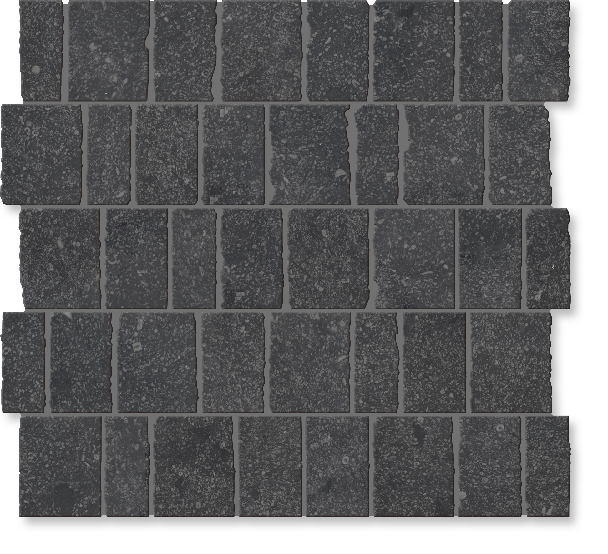 Scarpa Belgian Bluestone Offset Mosaic Tile. Luxury Tile Home Carpet One Chicago