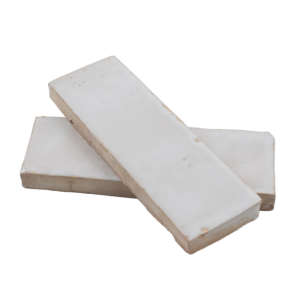 Stacked rectangle zellige tiles