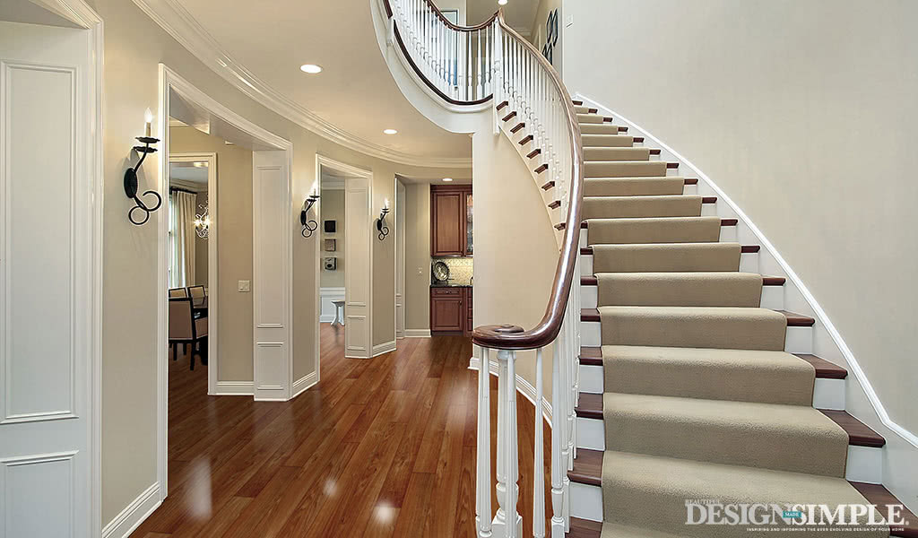 Beautiful stair runner