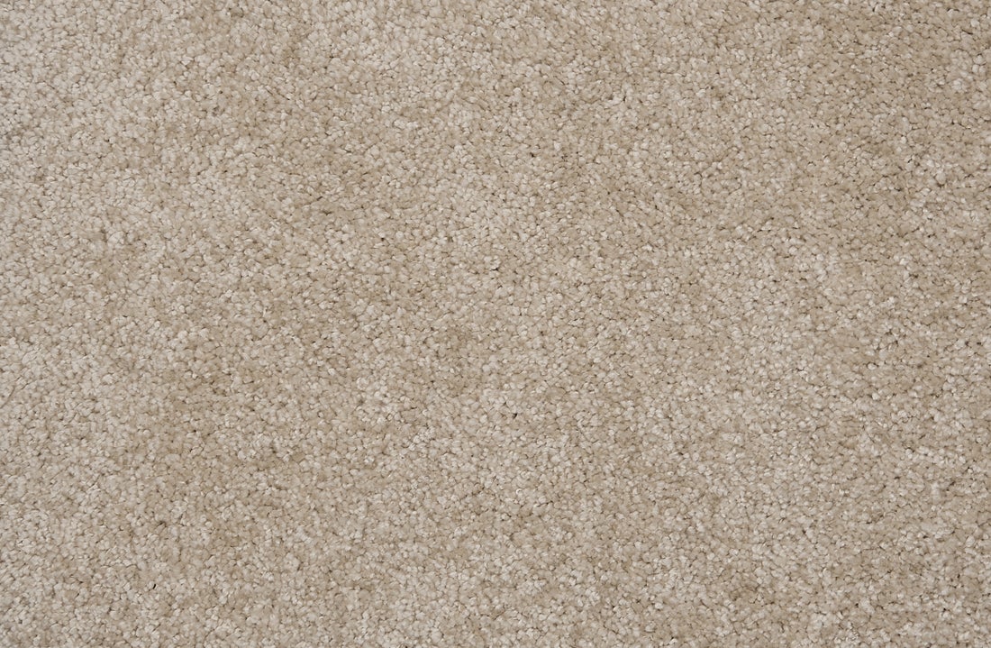 Henry shell beige luxurious and plush cut pile polyester carpet perfect for living room carpet, basement carpet, bedroom carpet, or playroom carpet
