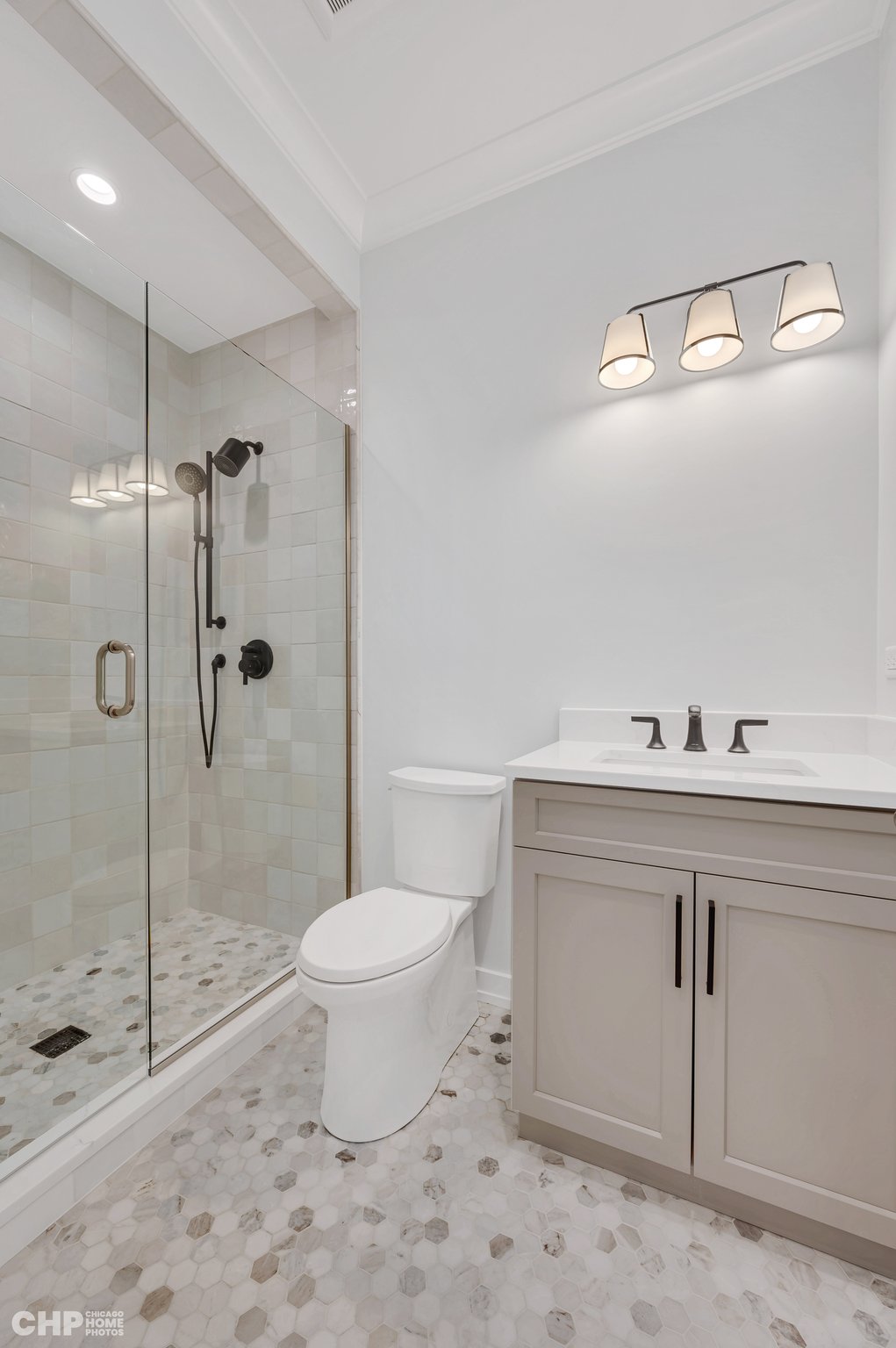 Bianco Marea White Marble Tile Bathroom